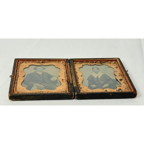 Daguerreotype Color Tinted Photographs of Civil War/ Victorian Colored Apple - Picture 2 of 16